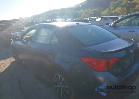 2017 Toyota Corolla Se из США, поврежденный, VIN 2T1BURHE4HC781317